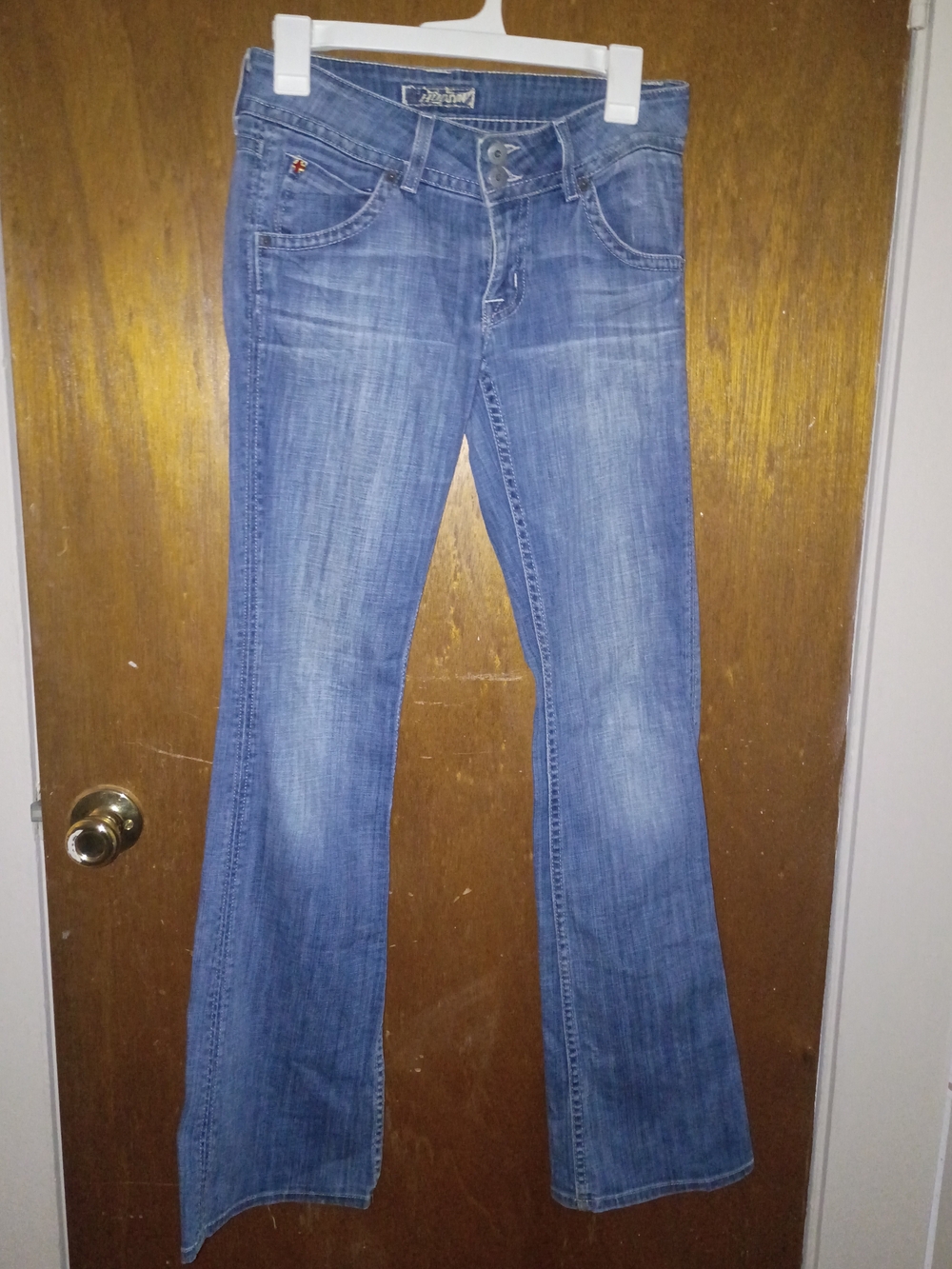 Hudson Jeans Women's Light Blue Wide Leg Flare Jeans